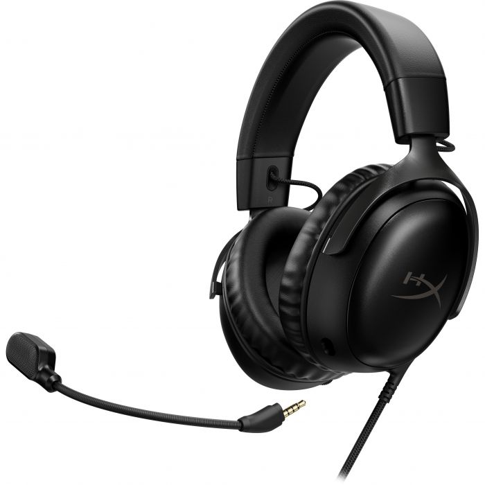 Гарнiтура HyperX Cloud III 3.5mm/USB-A/USB-C Black