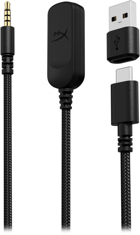 Гарнiтура HyperX Cloud III 3.5mm/USB-A/USB-C Black