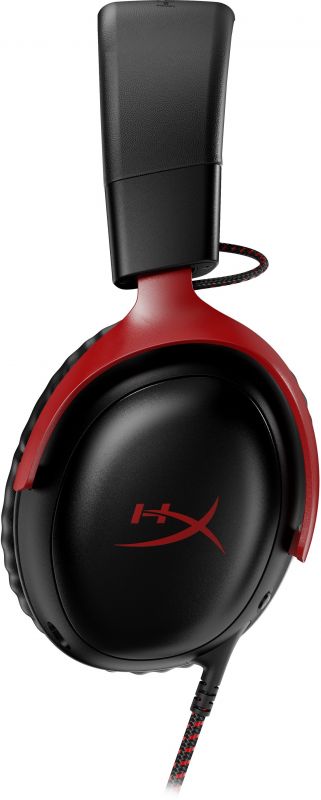 Гарнiтура HyperX Cloud III 3.5mm/USB-A/USB-C Black/Red