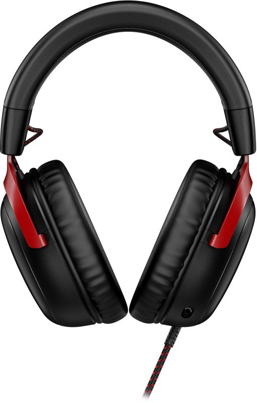 Гарнiтура HyperX Cloud III 3.5mm/USB-A/USB-C Black/Red