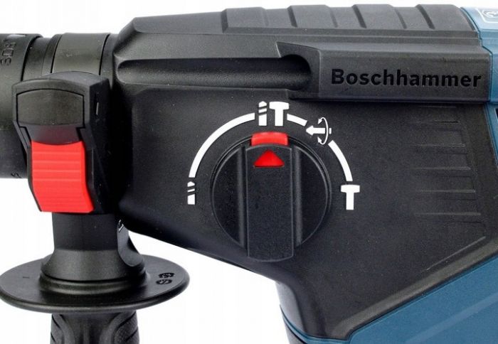 Перфоратор акумуляторний Bosch GBH 187-LI, патрон SDS-plus 24мм, 18В 1х5Аг, 2.4Дж, 3 режими, 980об/хв, 3кг