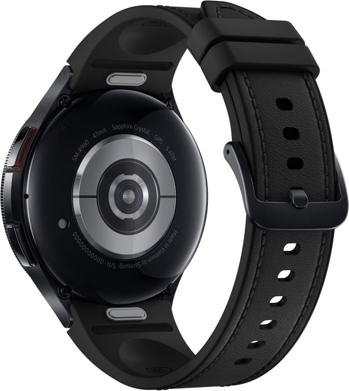 Смарт-годинник Samsung Galaxy Watch 6 Classic 47mm (R960) 1.47", 480x480, sAMOLED, BT 5.3, NFC, 2/16GB, чорний