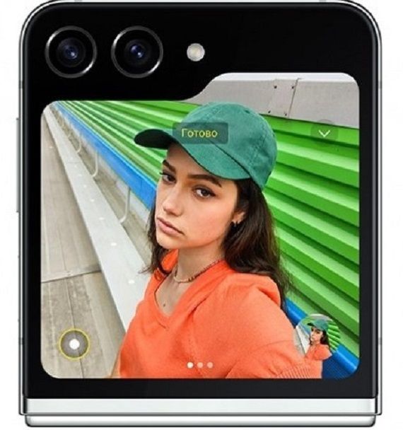 Смартфон Samsung Galaxy Flip 5 (F731) 6,7" 8/256GB, 2SIM, 3700mAh, Light Green