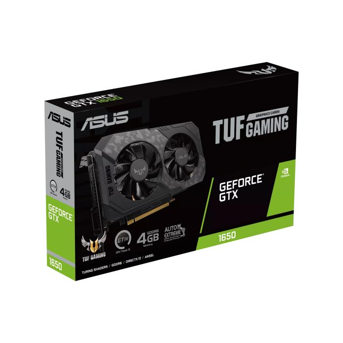 Відеокарта ASUS GeForce GTX 1650 4GB GDDR6 TUF GAMING TUF-GTX1650-4GD6-P-V2-GAMING