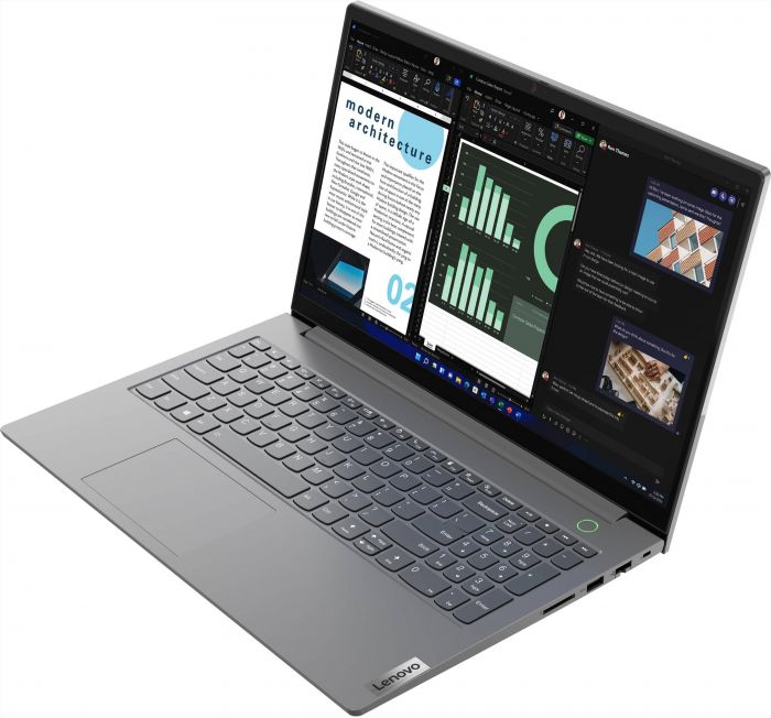 Ноутбук Lenovo ThinkBook 15-G4 15.6" FHD IPS AG, AMD R5-5625U, 16GB, F1TB, UMA, DOS, сірий