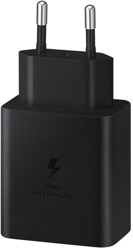 Мережевий зарядний пристрій Samsung 45W Compact Power Adapter (with C to C Cable) Black
