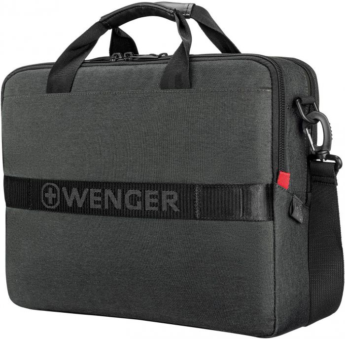 Сумка для ноутбука Wenger, MX ECO Brief 16", антрацит