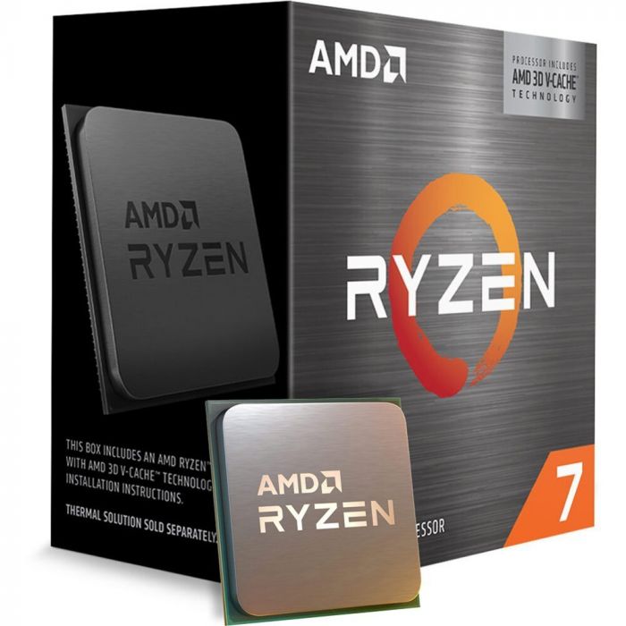 Центральний процесор AMD Ryzen 7 5800X3D 8C/16T 3.4/4.5GHz Boost 96Mb AM4 105W w/o cooler Box