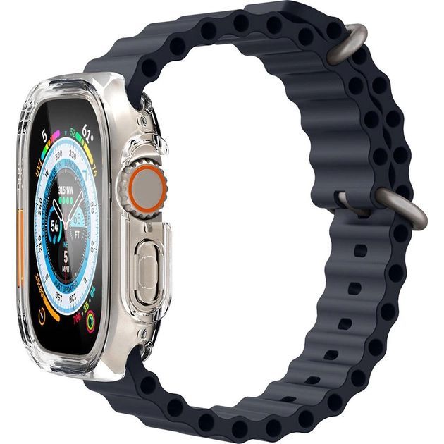 Чохол-накладка Spigen для Apple Watch Ultra (49mm) Ultra Hybrid, Crystal Clear