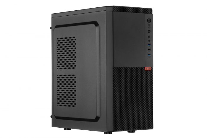 Комп’ютер персональний 2E Rational Intel i3-12100, 8Gb, F256GB, UMA, H610, 2E-E130, 500W, Win11P