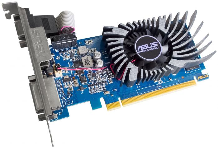 Вiдеокарта ASUS GeForce GT730 2GB DDR3 EVO low-profile graphics card for HTPC builds GT730-2GD3-BRK-EVO