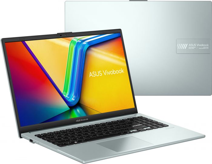 Ноутбук ASUS Vivobook GO E1504FA-BQ089 15.6" FHD IPS, AMD R5-7520U, 8GB, F512GB, UMA, NoOS, Зелений