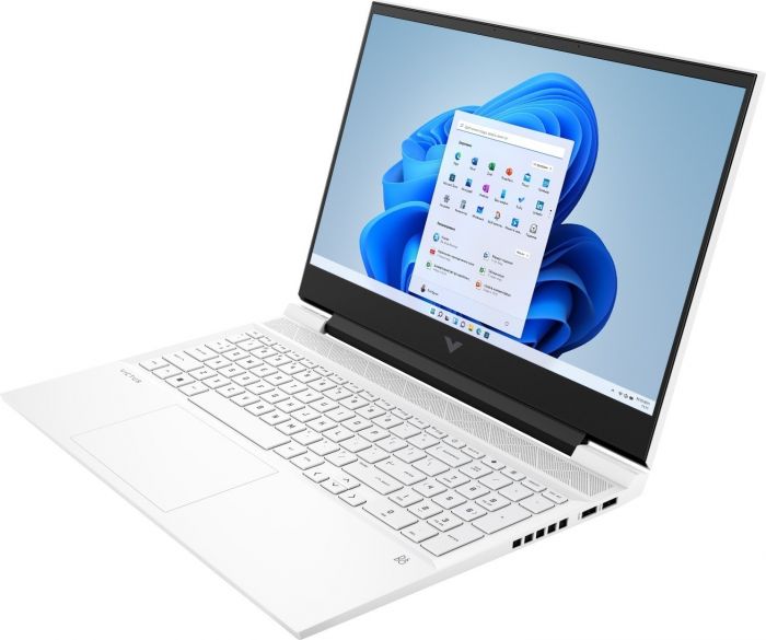 Ноутбук HP Victus 16-d1039ua 16.1" FHD IPS AG, Intel i7-12700H, 16GB, F1024GB, NVD3060-6, DOS, білий