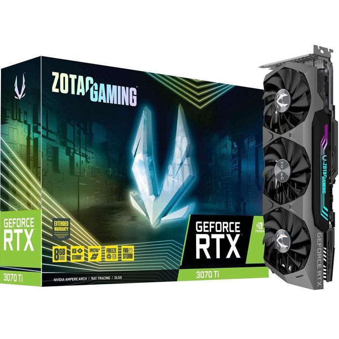 Відеокарта ZOTAC GeForce RTX 3070 Ti 8GB GDDR6X