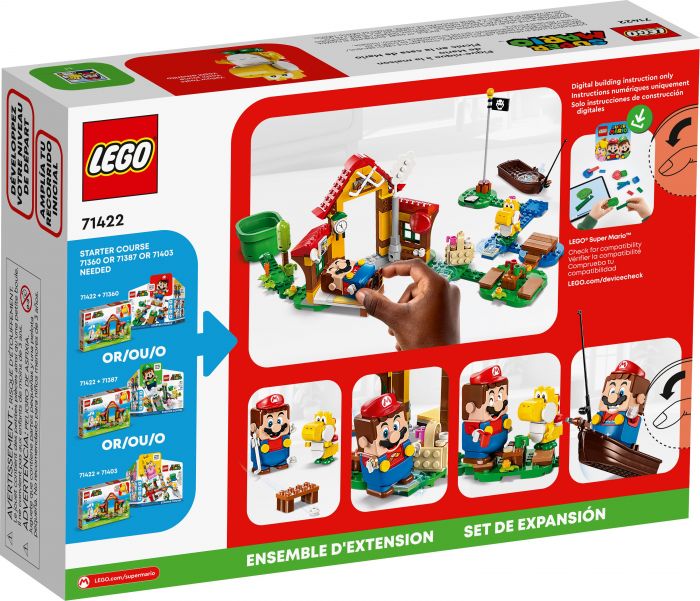 Конструктор LEGO Super Mario Пікнік у будинку Маріо. Додатковий набір