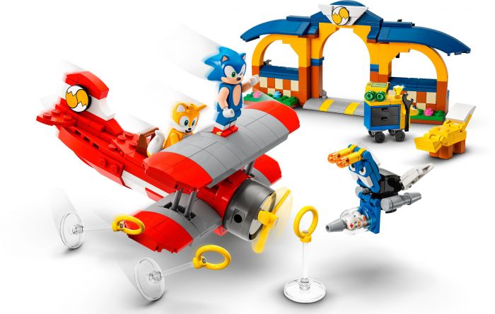 Конструктор LEGO Sonic the Hedgehog Майстерня Тейлз і літак Торнадо