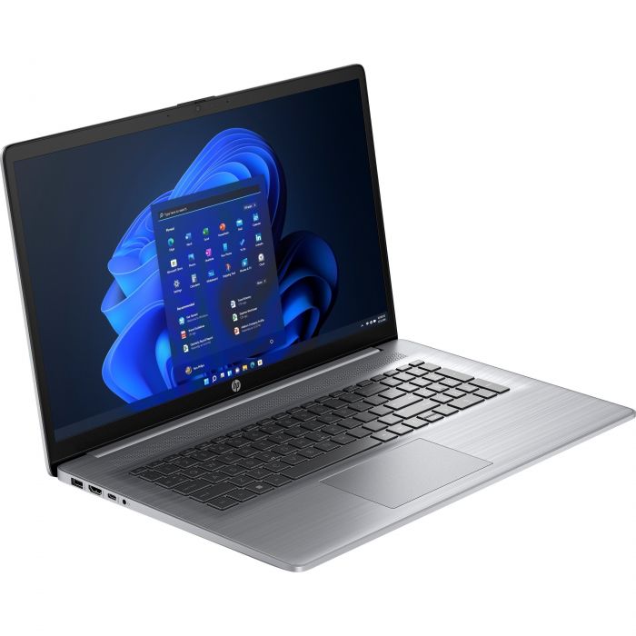 Ноутбук HP Probook 470-G10 17.3" FHD IPS AG, Intel i5-1335U, 16GB, F512GB, NVD550-2, DOS, сріблястий