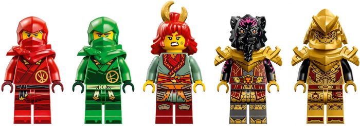 Конструктор LEGO Ninjago Вулканічний Дракон, що трансформує Хітвейва