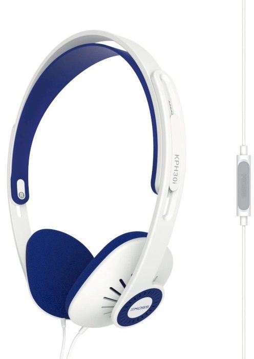 Навушники Koss KPH30iW On-Ear Mic White