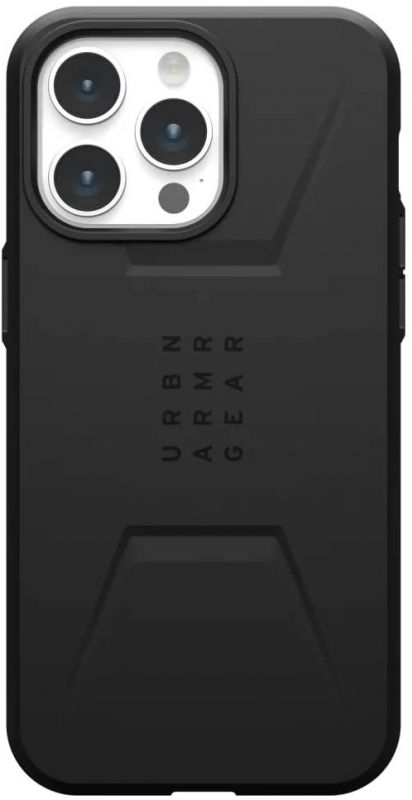 Чохол UAG для Apple iPhone 15 Pro Max Civilian Magsafe, Black