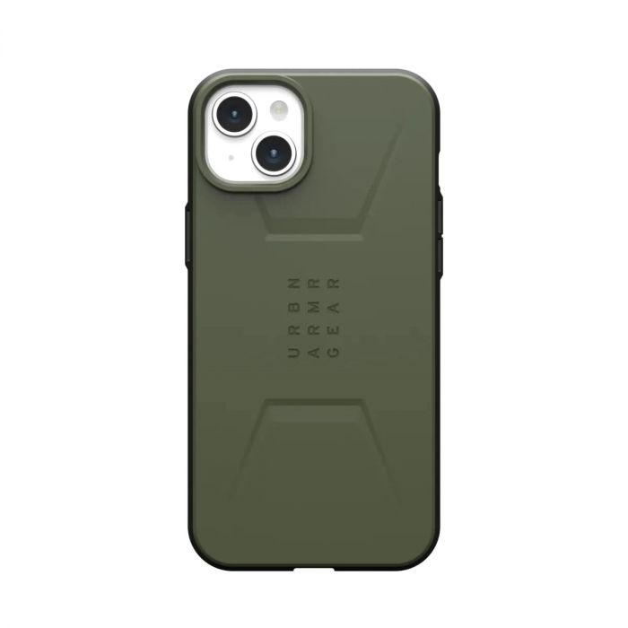 Чохол UAG для Apple iPhone 15 Plus Civilian Magsafe, Olive Drab