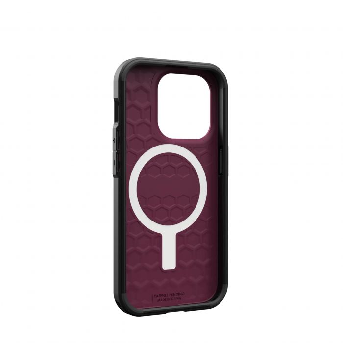 Чохол UAG для Apple iPhone 15 Pro Civilian Magsafe, Bordeaux