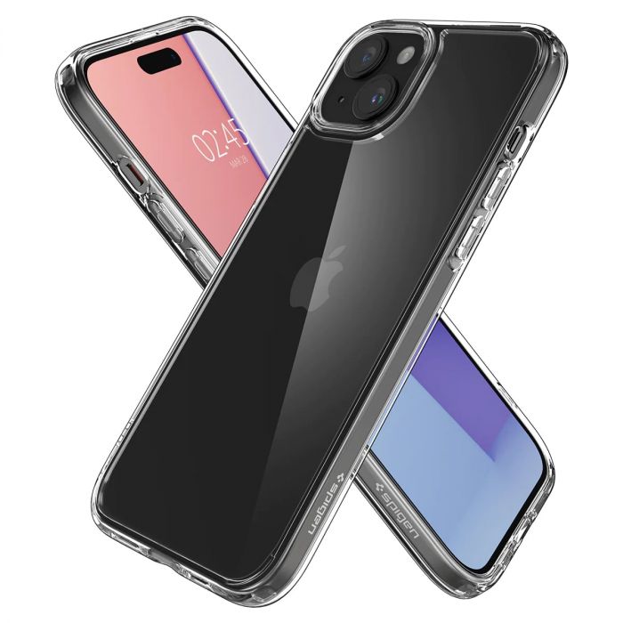Чохол Spigen для Apple iPhone 15 Ultra Hybrid, Crystal Clear