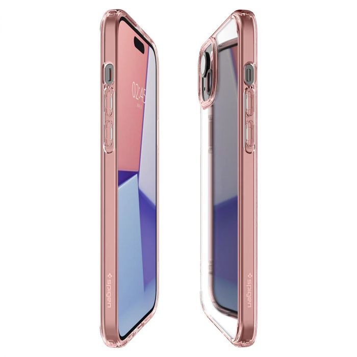 Чохол Spigen для Apple iPhone 15 Ultra Hybrid, Rose Crystal