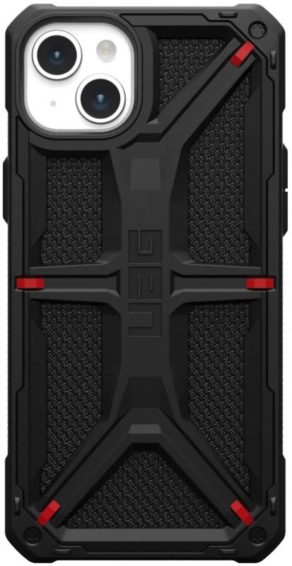 Чохол UAG для Apple iPhone 15 Plus Monarch, Kevlar Black