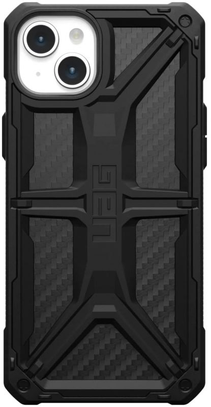 Чохол UAG для Apple iPhone 15 Plus Monarch, Carbon Fiber