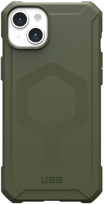 Чохол UAG для Apple iPhone 15 Plus Essential Armor Magsafe, Olive Drab