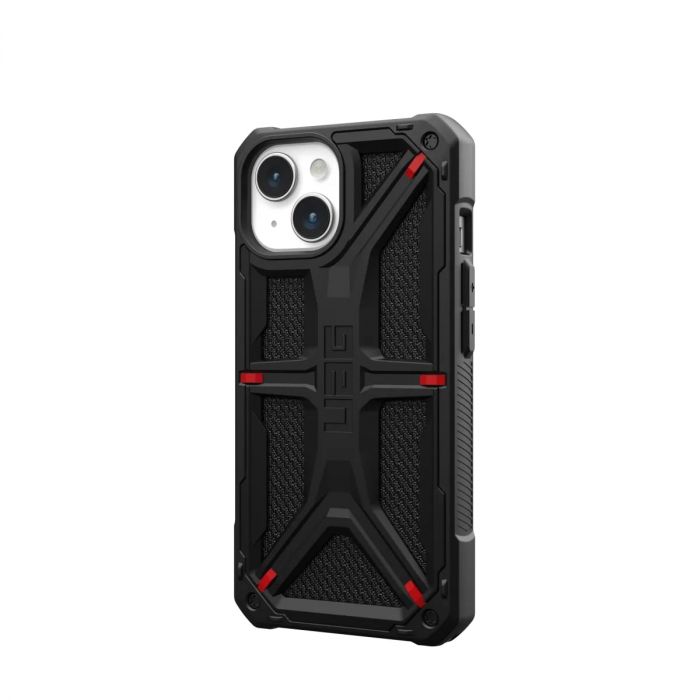 Чохол UAG для Apple iPhone 15 Monarch, Kevlar Black