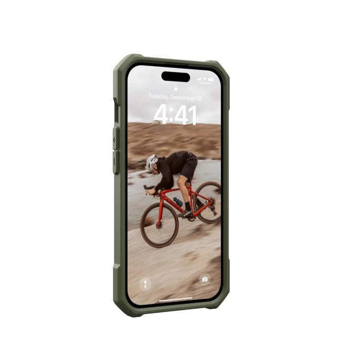 Чохол UAG для Apple iPhone 15 Essential Armor Magsafe, Olive Drab