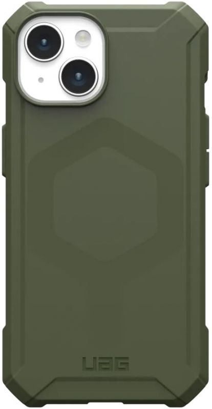 Чохол UAG для Apple iPhone 15 Essential Armor Magsafe, Olive Drab