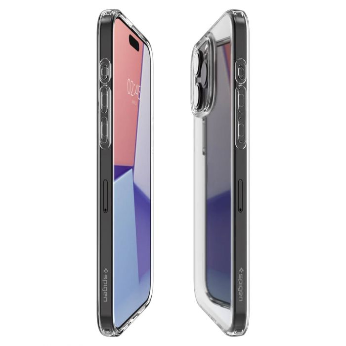 Чохол Spigen для Apple iPhone 15 Pro Crystal Flex, Crystal Clear