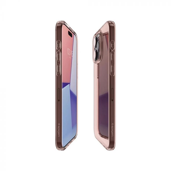 Чохол Spigen для Apple iPhone 15 Pro Max Crystal Flex, Rose Crystal