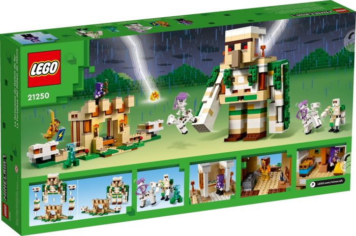 Конструктор LEGO Minecraft Фортеця Залізний голем