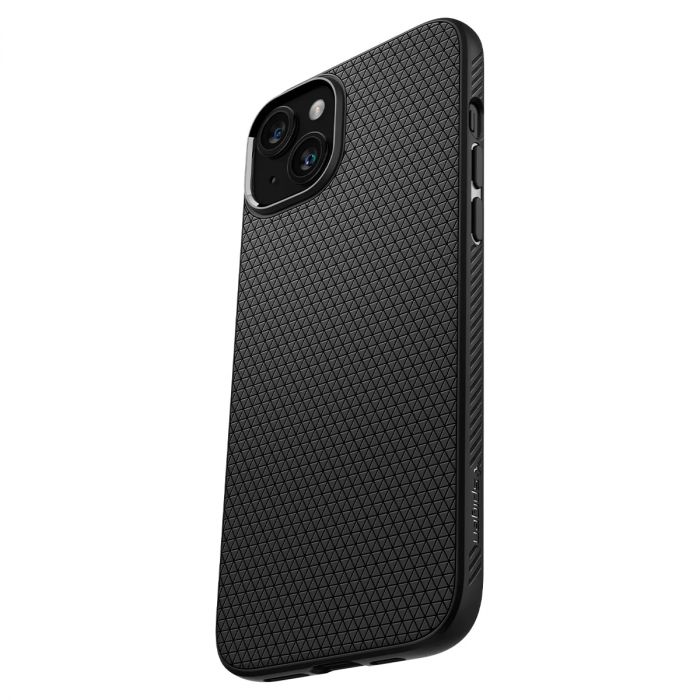 Чохол Spigen для Apple iPhone 15 Liquid Air, Matte Black