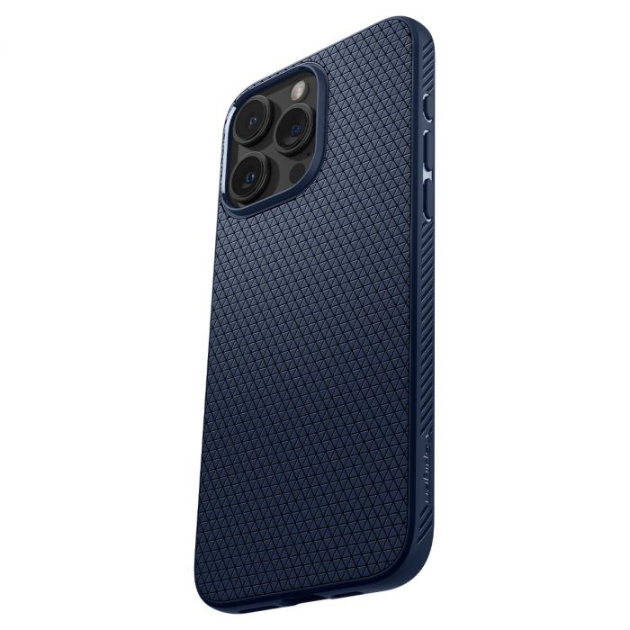 Чохол Spigen для Apple iPhone 15 Pro Liquid Air, Navy Blue