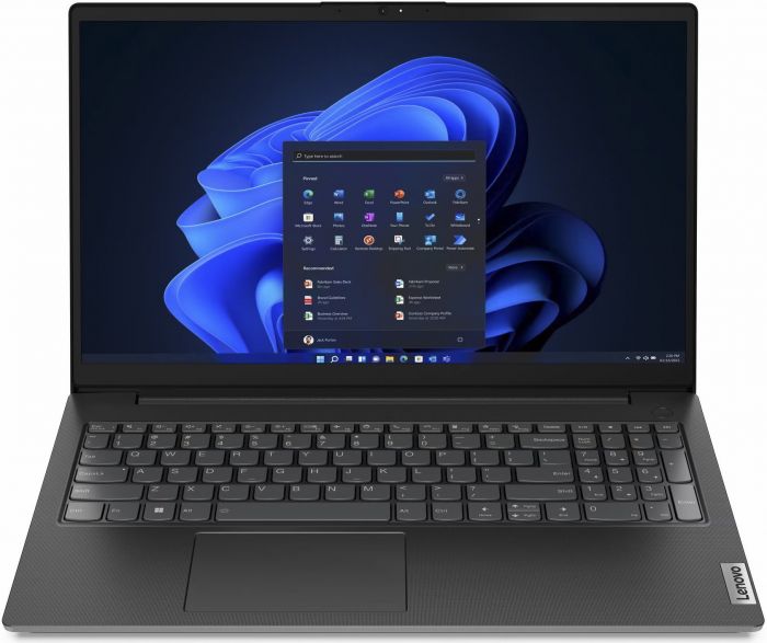 Ноутбук Lenovo V15-G3 15.6" FHD IPS AG, Intel і3-1215U, 16GB, F256GB, UMA, DOS, чорний