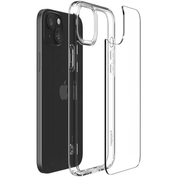 Чохол Spigen для Apple iPhone 15 Plus Crystal Hybrid, Crystal Clear