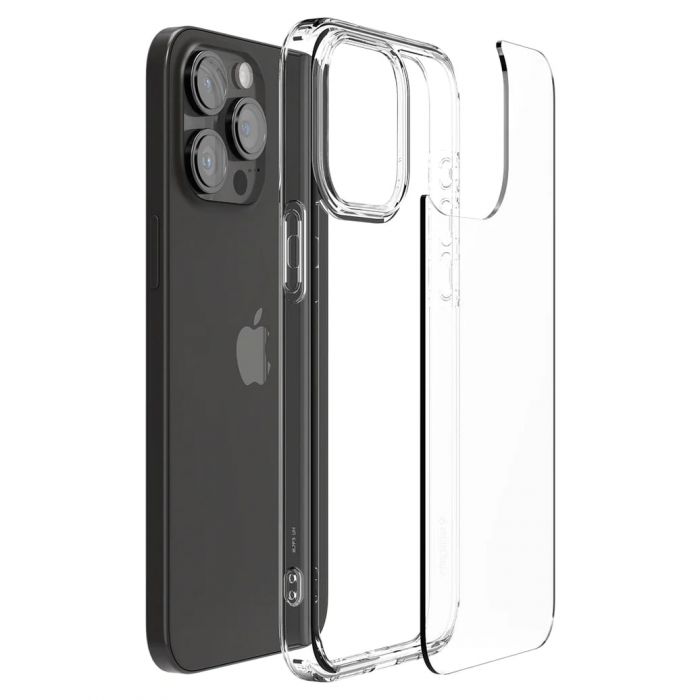 Чохол Spigen для Apple iPhone 15 Pro Crystal Hybrid, Crystal Clear