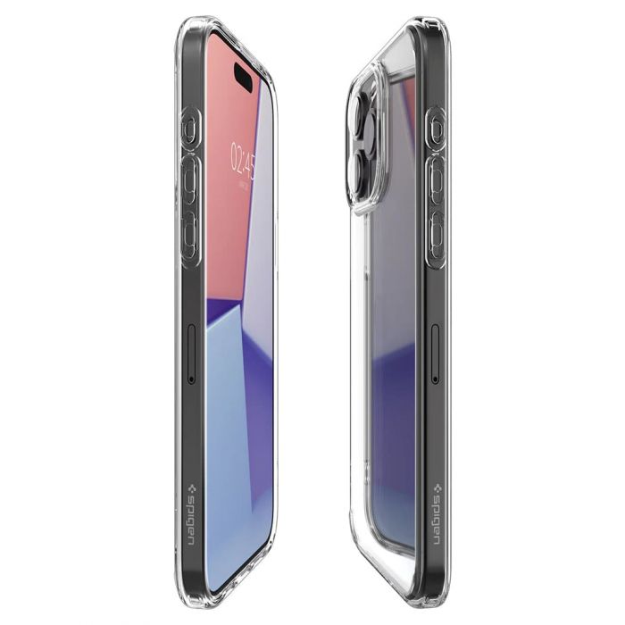 Чохол Spigen для Apple iPhone 15 Pro Crystal Hybrid, Crystal Clear