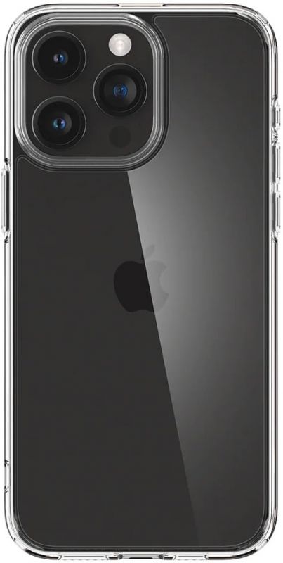 Чохол Spigen для Apple iPhone 15 Pro Max Crystal Hybrid, Crystal Clear