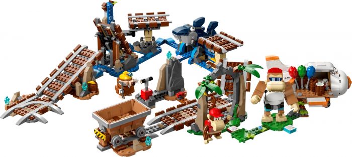 Конструктор LEGO Super Mario Поїздка у вагонетці Дідді Конґа. Додатковий набір