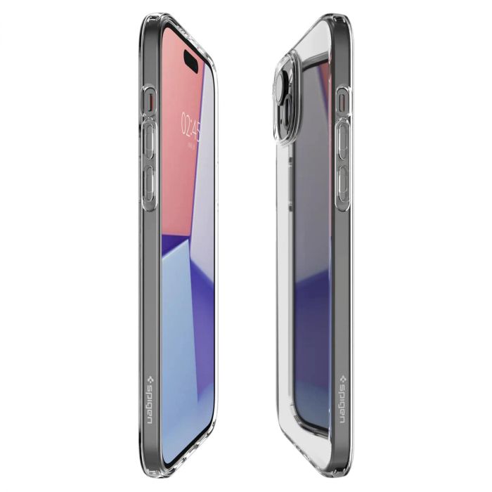 Чохол Spigen для Apple iPhone 15 Plus Liquid Crystal, Crystal Clear