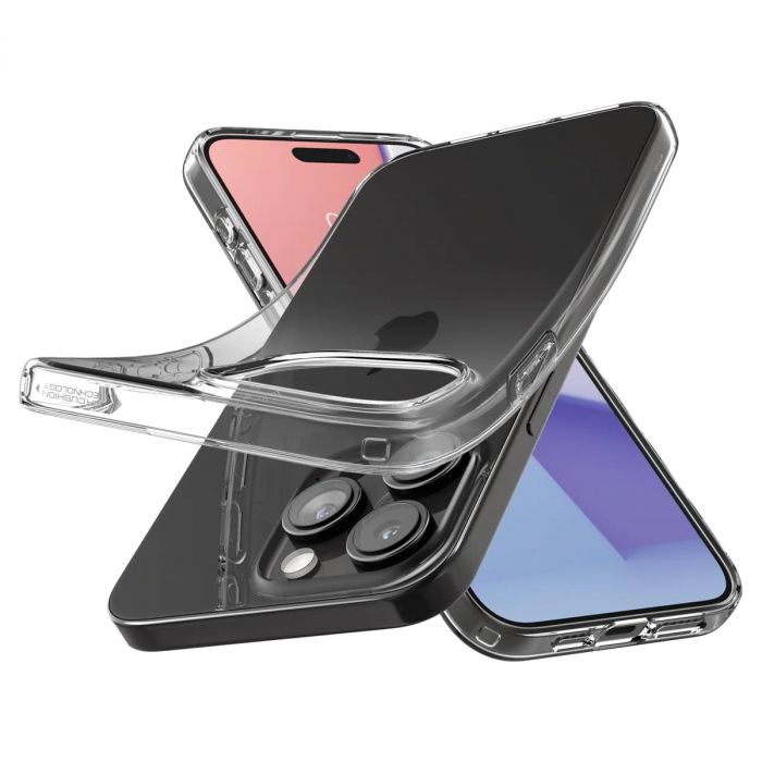 Чохол Spigen для Apple iPhone 15 Pro Max Liquid Crystal, Crystal Clear