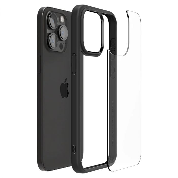 Чохол Spigen для Apple iPhone 15 Pro Max Ultra Hybrid, Matte Black