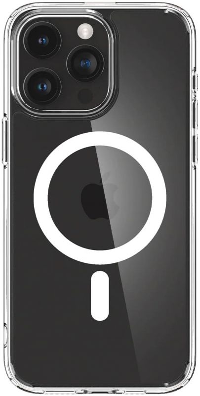 Чохол Spigen для Apple iPhone 15 Pro Max Ultra Hybrid MagFit, White