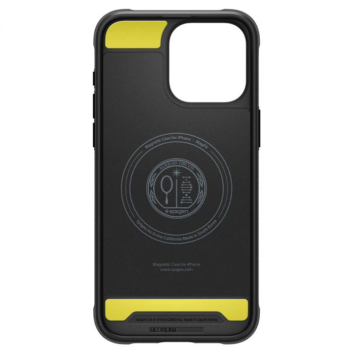 Чохол Spigen для Apple iPhone 15 Pro Rugged Armor MagFit, Matte Black